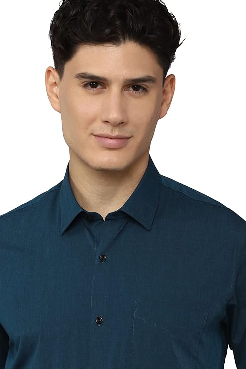 Men's Everday Regular Fit Solid Shirt Peter England - Image 4