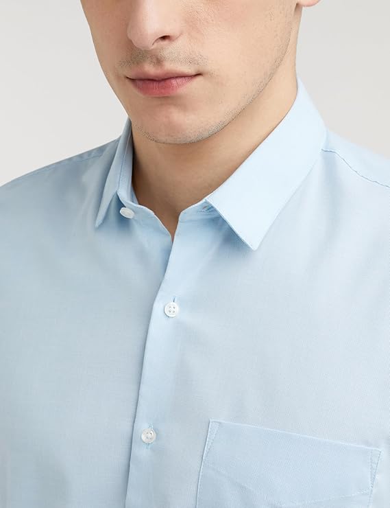 Men's Everday Regular Fit Solid Shirt Peter England - Image 7