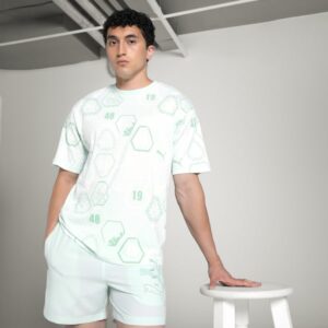 PUMA Men's PREMIUM Essential Relaxed AOP Tee